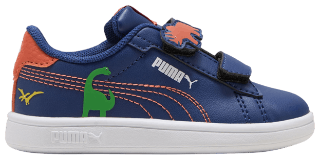 Puma Smash 30 Dino Toddler Blue Jewel