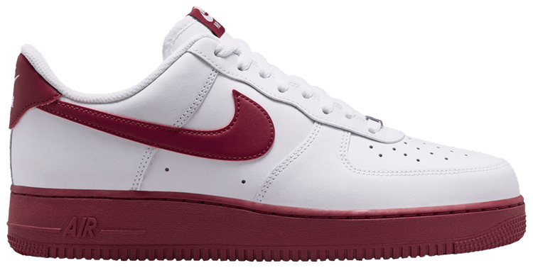 Nike Air Force 1 Low 07 White Team Red