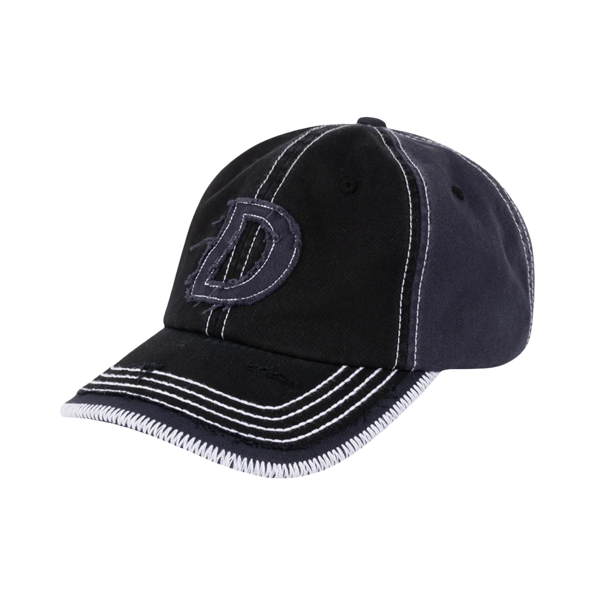Pre-owned Dime Wavy D Low Pro Cap 'black' | Men's Size Onesize