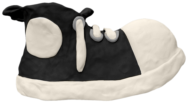 Bravest Studios Clay Shoe Black White