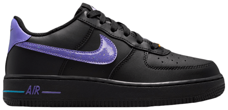Nike Air Force 1 Low GS Black Multi Color