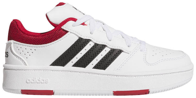 adidas Hoops Classic Little Kid Cloud White Team Victory Red