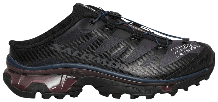 MM6 Maison Margiela x Salomon Wmns XT 4 Mule Black Hunkle Berry Violet