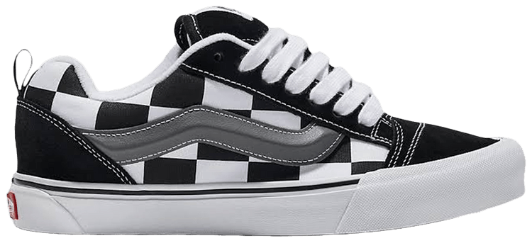 Vans Knu Skool Checkerboard Black White