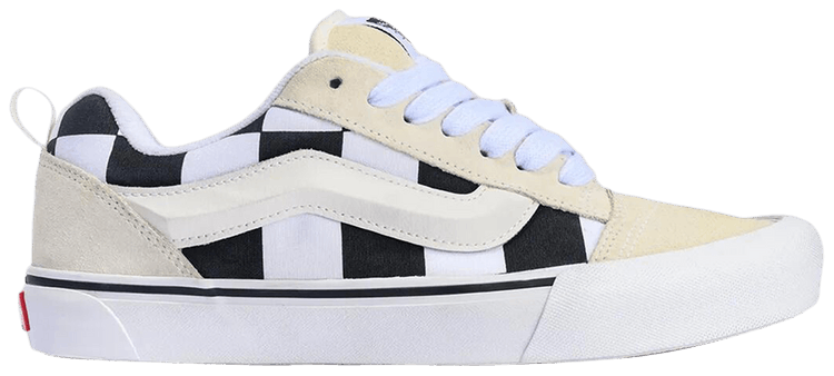 Vans Knu Skool Mega Checkerboard White Black
