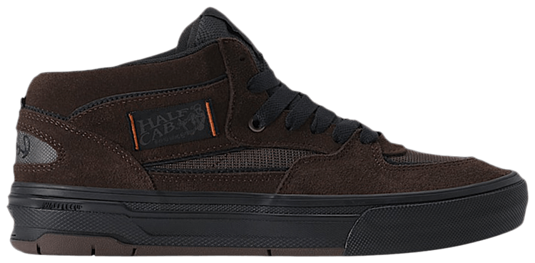 Vans Half Cab Wafflecup Translucent Sidewall Black Blue