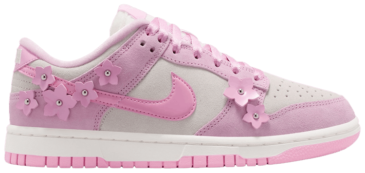 Nike Wmns Dunk Low Femme Pink Flower