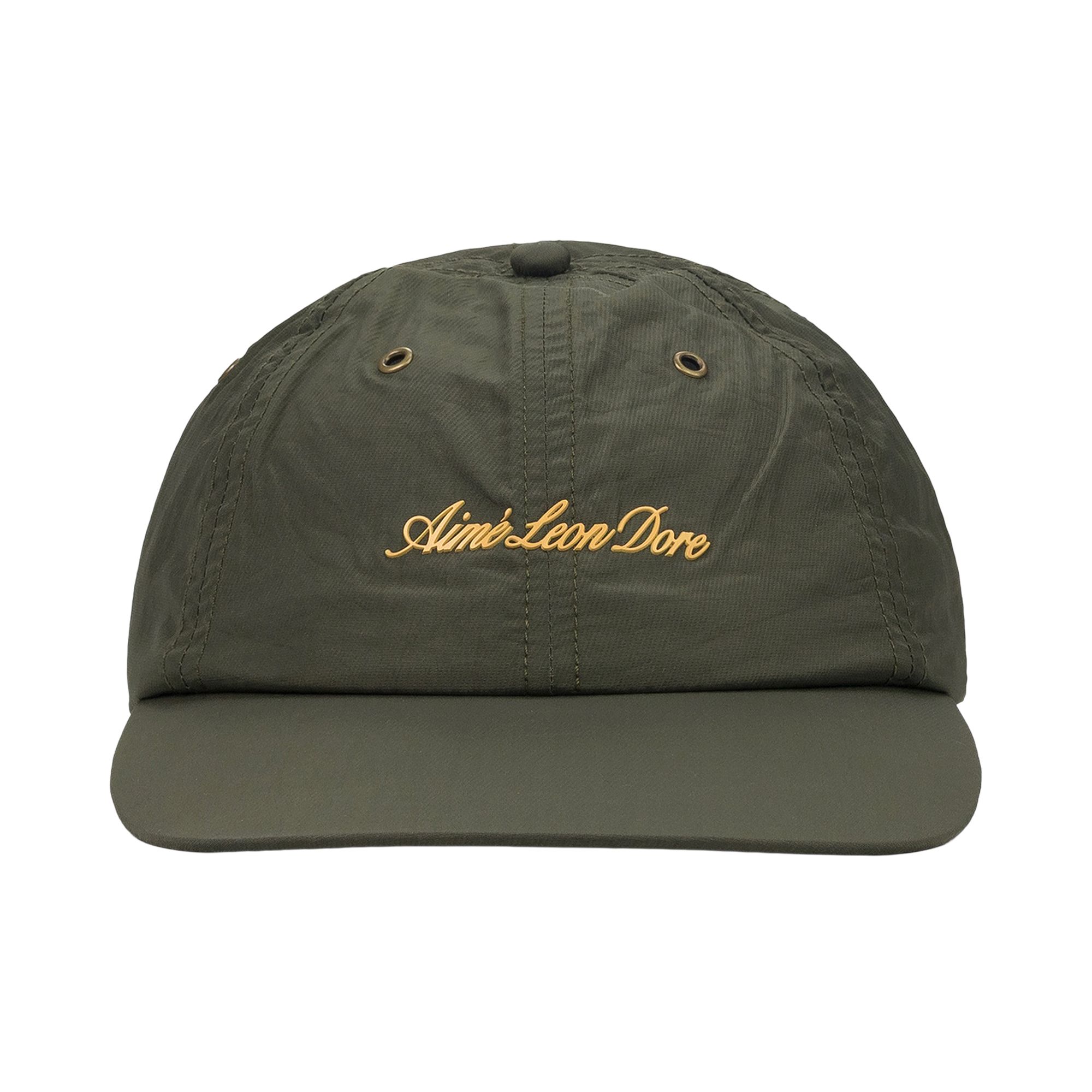 Pre-owned Aimé Leon Dore Script Sport Cap 'kalamata' | Green | Men's Size Onesize
