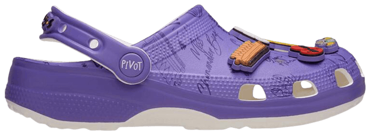Crocs Friends Classic Clogs Purple