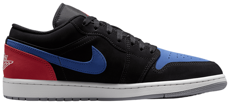 Air Jordan 1 Low Black True Blue Summit White