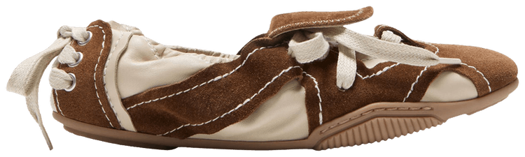 Acne Studios Wmns Lace Up Off White Brown