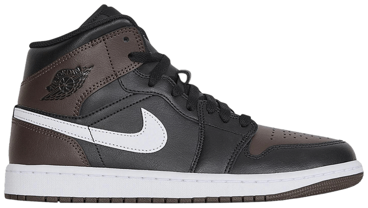 Air Jordan 1 Mid Baroque Brown White Black