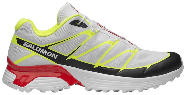 Salomon XT Pathway 2 White Yellow Fiery Red
