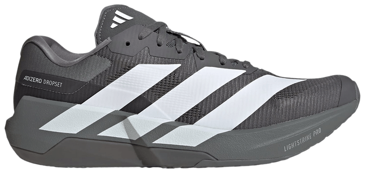 adidas Adizero Dropset Pro Grey Cloud White Iron Metallic