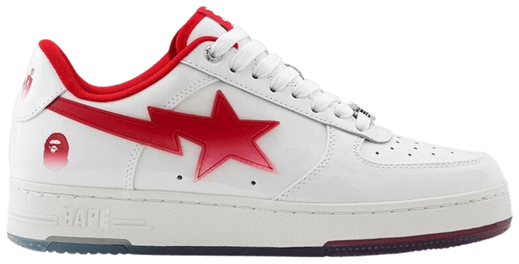 Bape Sta 4 Red White