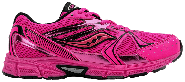 Saucony Grid Ride Millennium Big Kid Pink Black