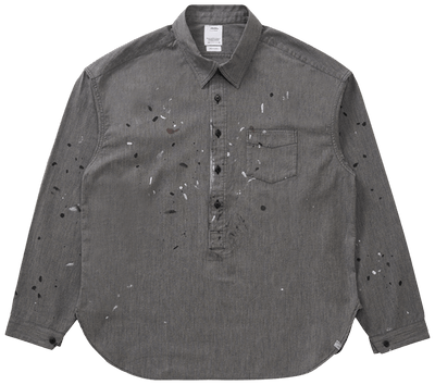 1910 PO Chambray Long Sleeve Grey GOAT image 1
