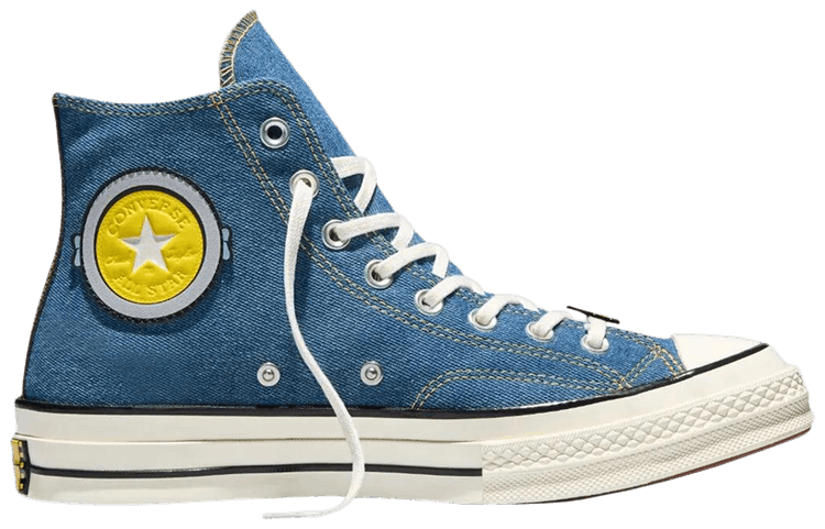 Minions x Converse Chuck 70 Hi Blue Egret