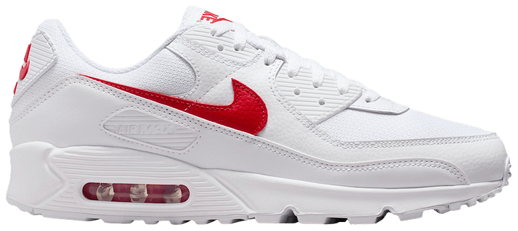 Nike Air Max 90 White University Red