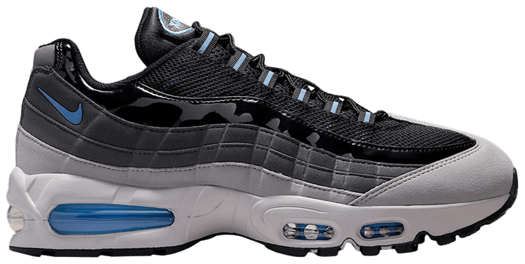 Nike Air Max 95 Big Bubble   Black Grey Fog Blue