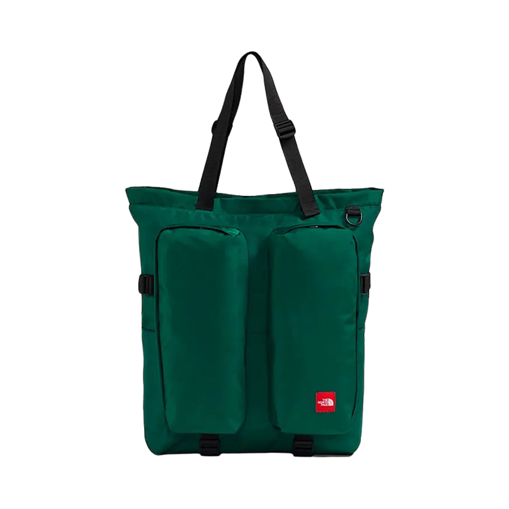 Pre-owned The North Face Tnf Red Box Tote Bag 'hunter Green' | Men's Size Onesize