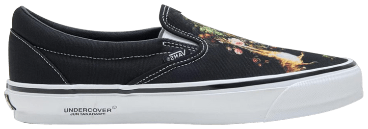 Undercover x Vans Classic Slip On Black White