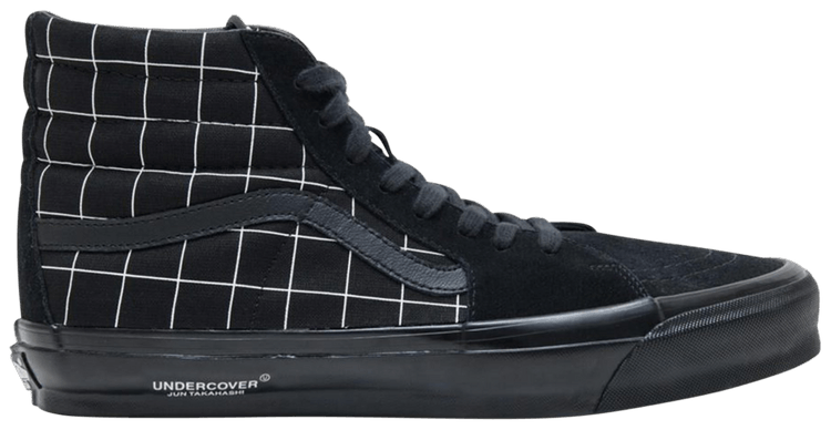 Undercover x Vans Sk8 Hi Black White