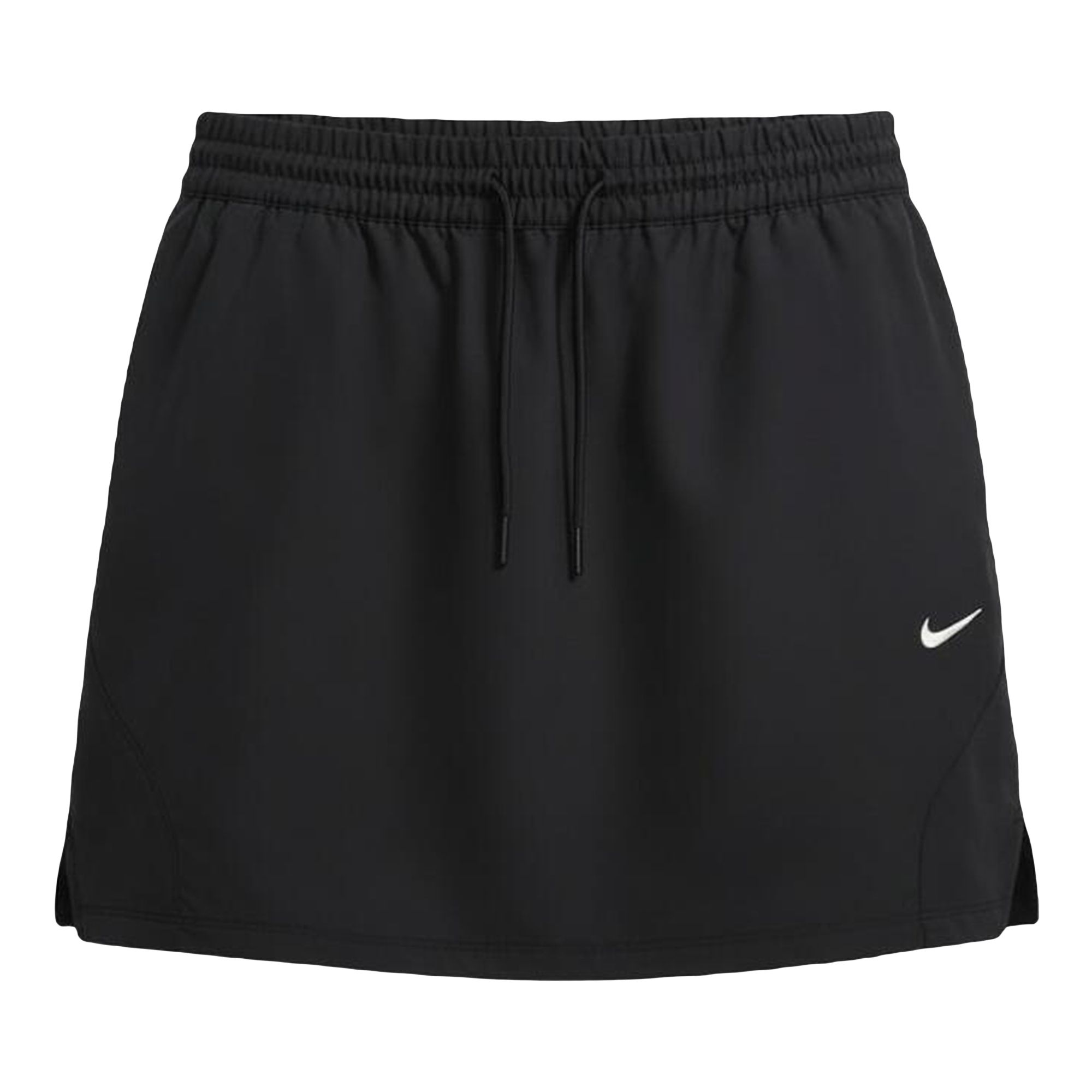 Pre-owned Nike Nsw Mid-rise Mini Skirt 'black/chalk' | Women's Size S
