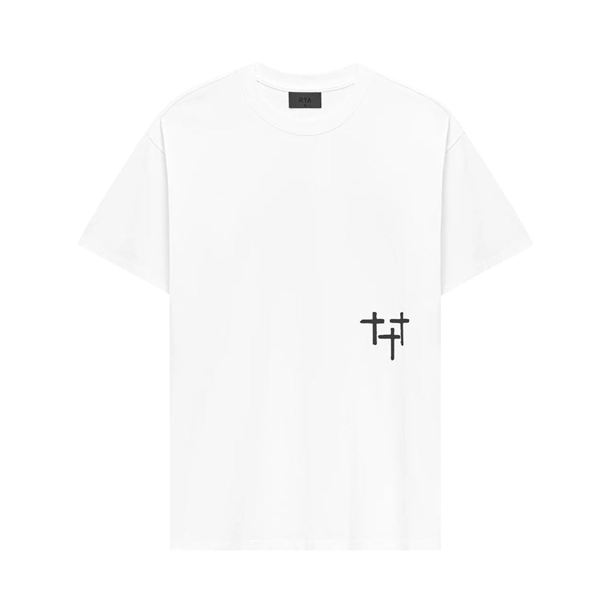 Pre-owned Rta Colin Oversized Short-sleeve Tee 'white Smoky Stars' | Men's Size Xl