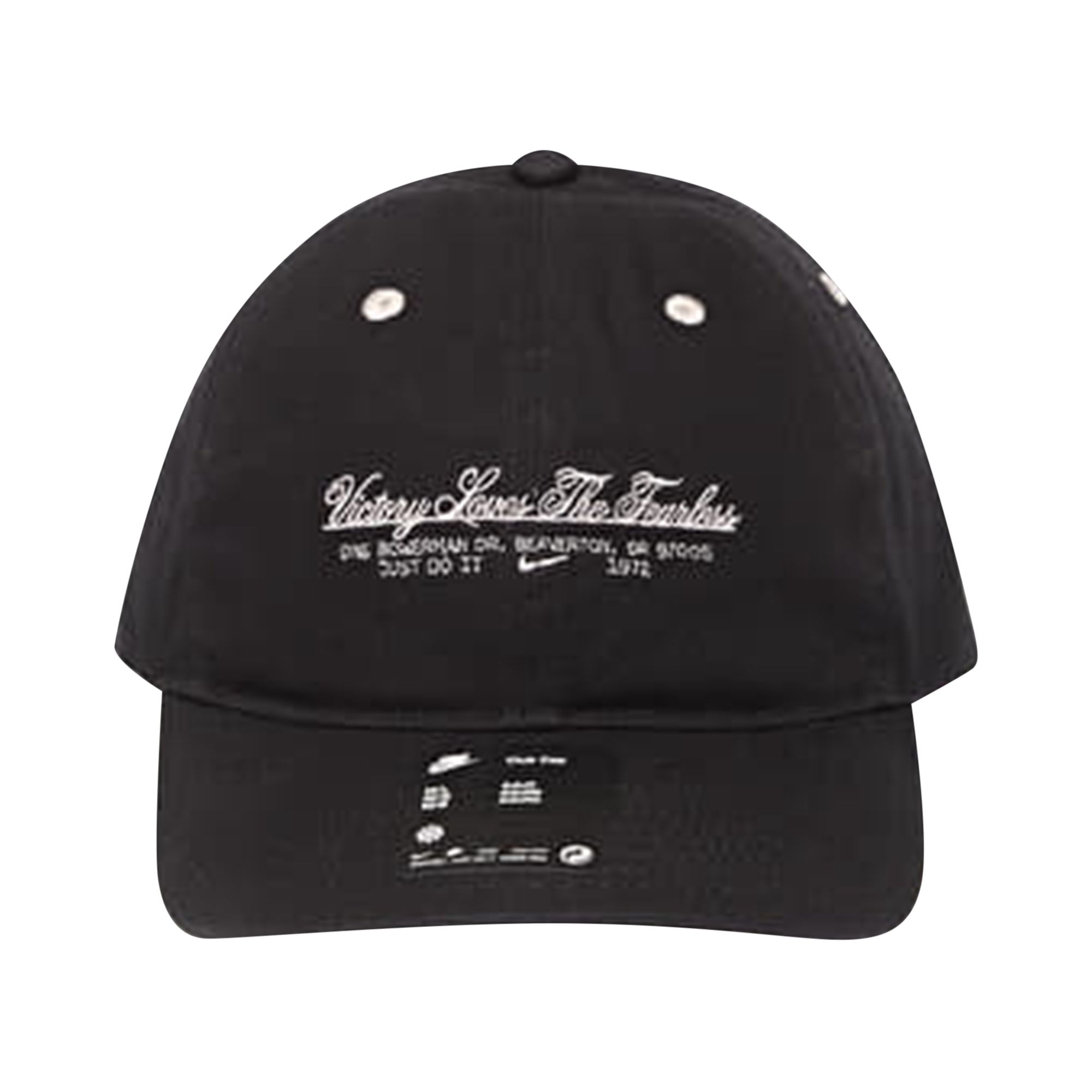 Pre-owned Nike Nsw Unstructured Cap 'black/college Grey' | Men's Size S/m