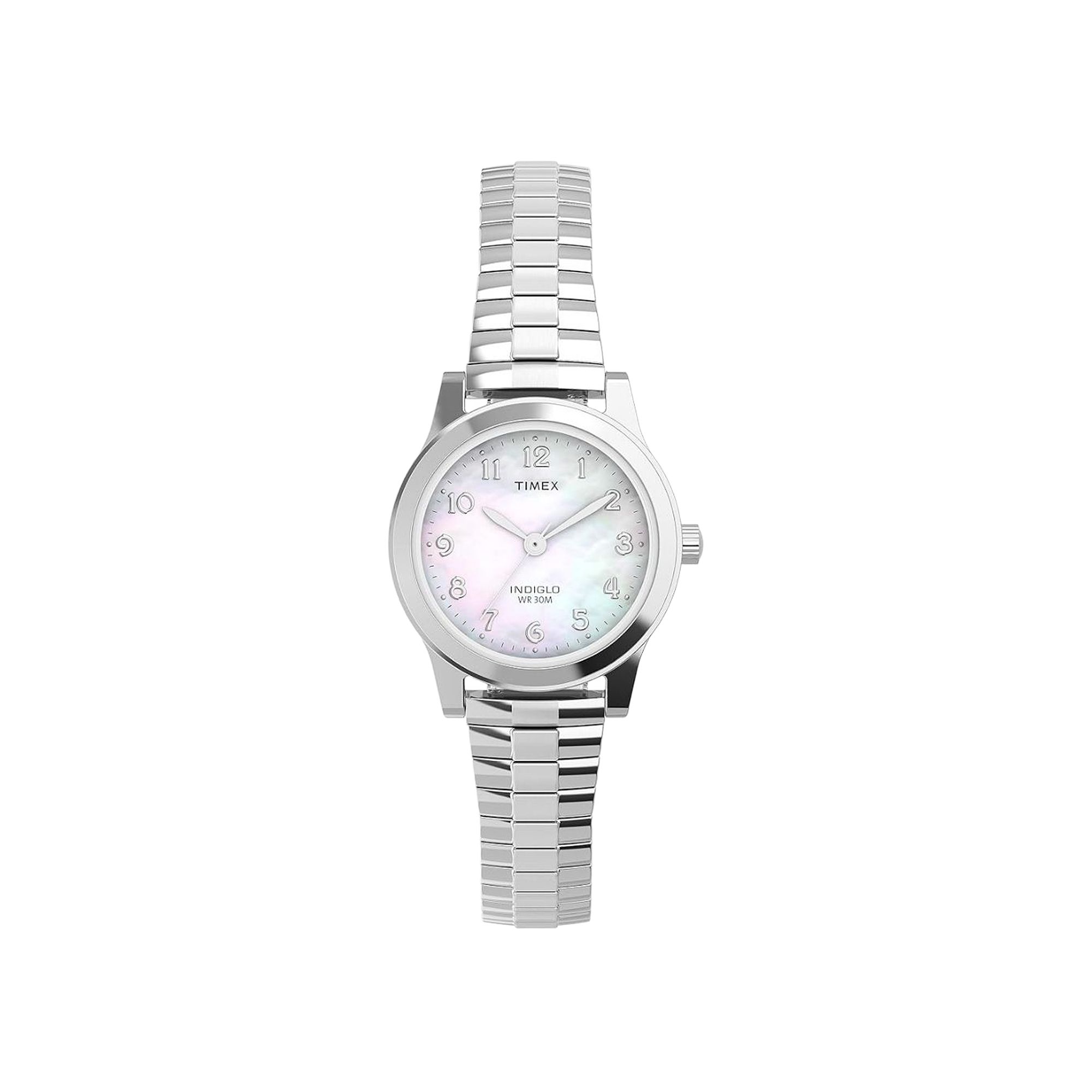 Pre-owned Timex Street Box 'white' | Women's Size 25