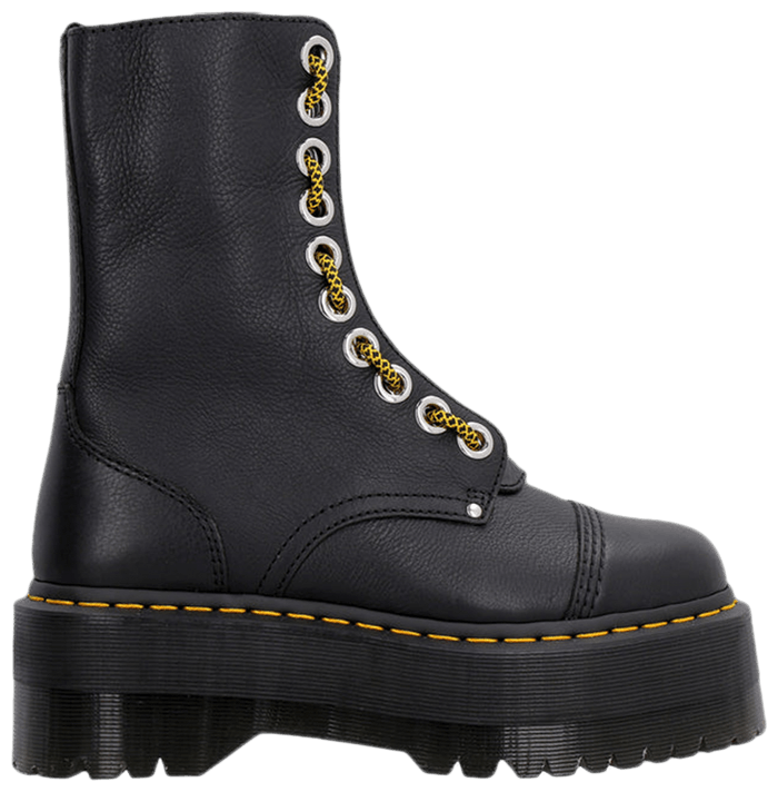 Dr Martens Sinclair Hi Max Pebbled Boot Black