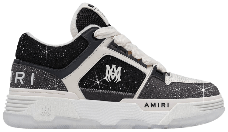 Amiri MA 1 Crystal Black White