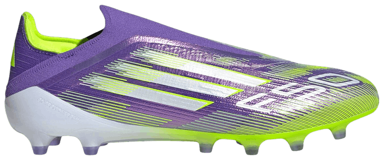 adidas F50 Elite Laceless AG Purple Rush Cloud White Lucid Lemon