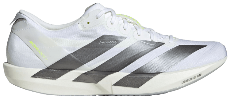 adidas Adizero Adios 9 Cloud White Iron Metallic