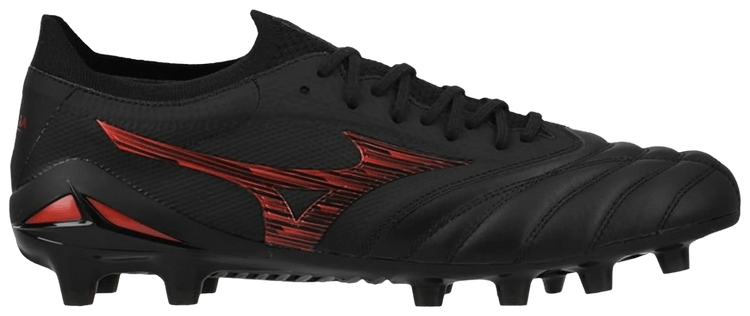 Mizuno Morelia Neo 4 FG Shadow Gem Pack   Black Red