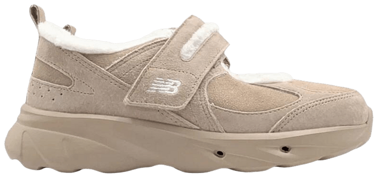 New Balance Wmns Winter Breeze Fleece Mary Jane Beige