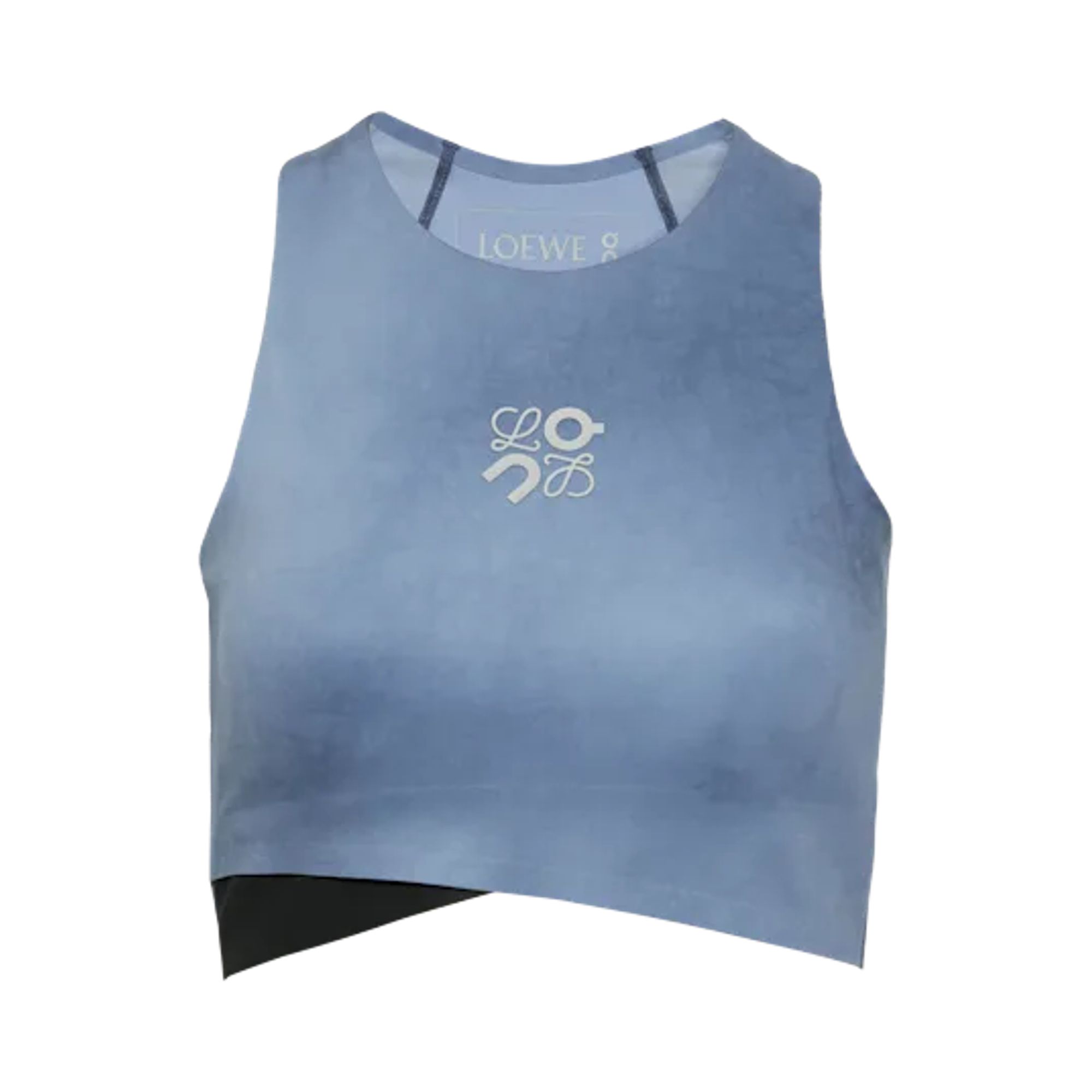 Pre-owned On X Loewe Performance Top 'blue/multicolor' | Women's Size L