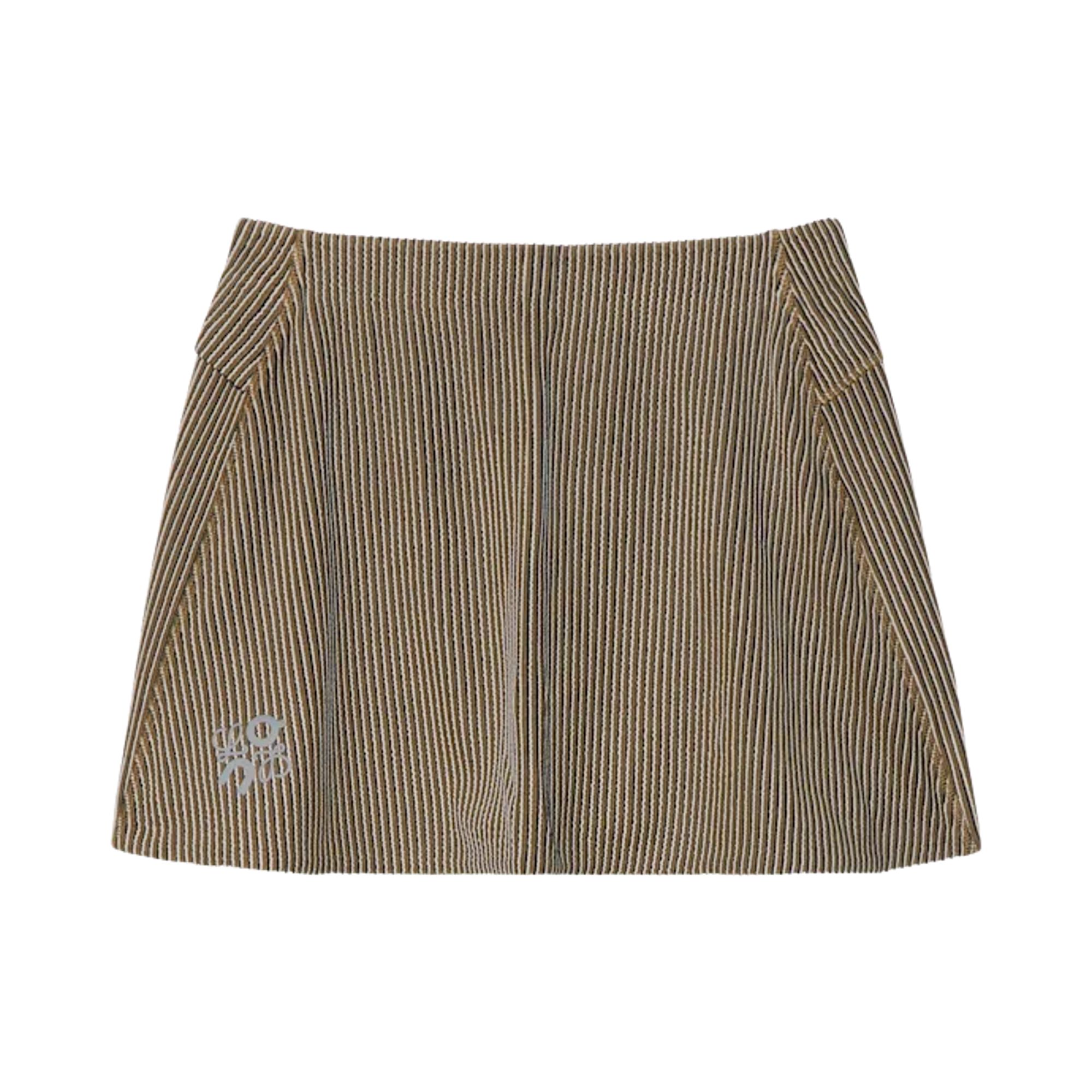 Pre-owned On X Loewe Ribbed Skirt 'brown/pink' | Women's Size M