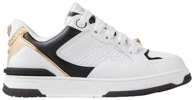 Versace Biggie Basket Sneaker White Black