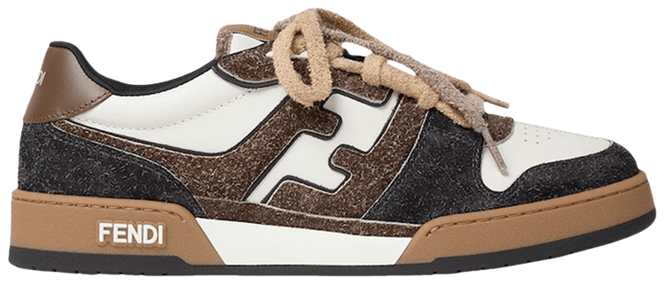 Fendi Match Sneaker White Brown