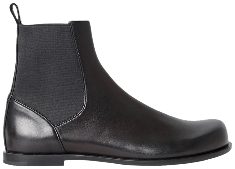 Fendi Squared Chelsea Boot Black
