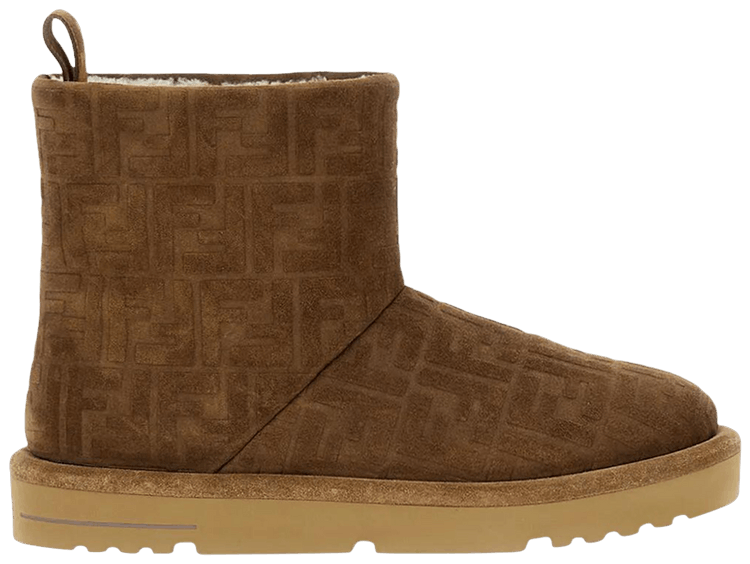 Fendi Ankle Boot Brown