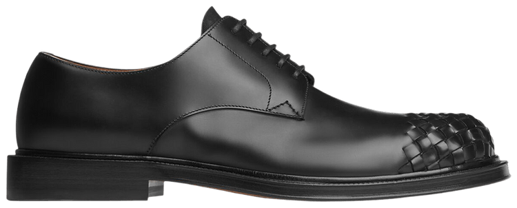 Bottega Veneta James Lace Up Shoe Black