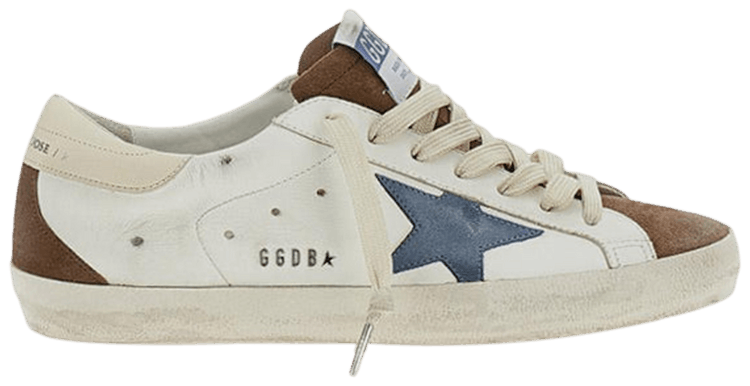 Golden Goose Superstar White Brown