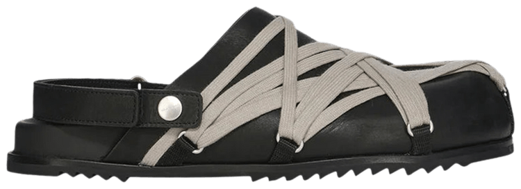 Rick Owens Megalace Mule Black
