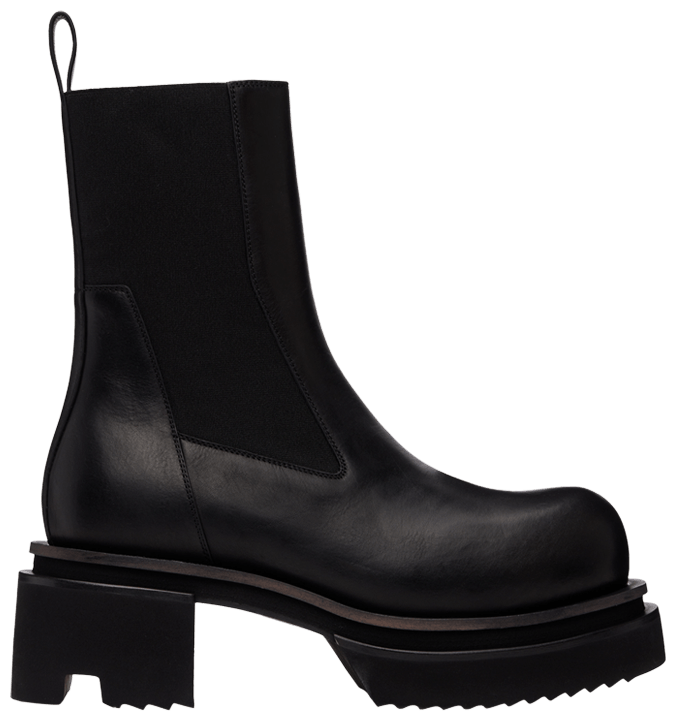 Rick Owens Bogun Chelsea Boot Black