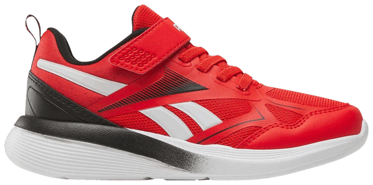 Reebok Rush Runner 60 Elastic Lace Top Strap Little Kid Rival Red