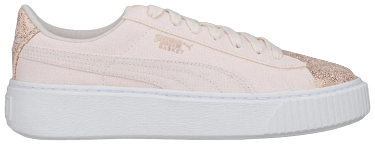 Puma Wmns Basket Platform Pearl Rose Gold
