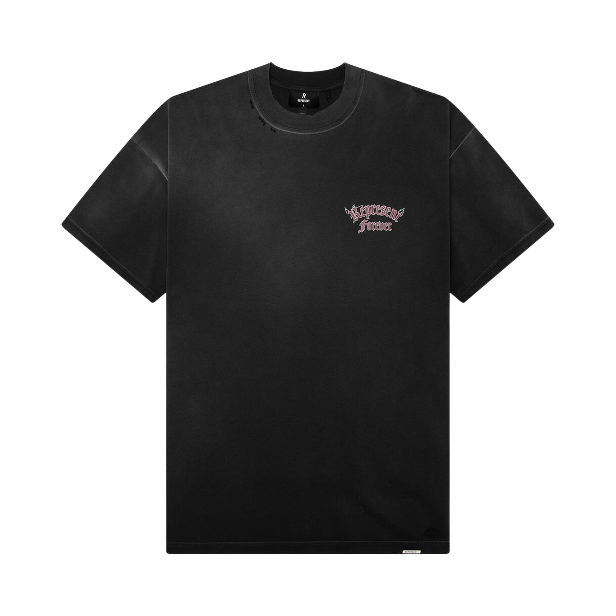 Pre-owned Represent Clo Duality T-shirt 'washed Black' | Men's Size M